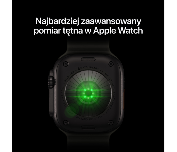 Apple Watch Ultra 4/Czarny Tytan/Półprzezroczysta czerń Ocean - 1594116 - zdjęcie 3